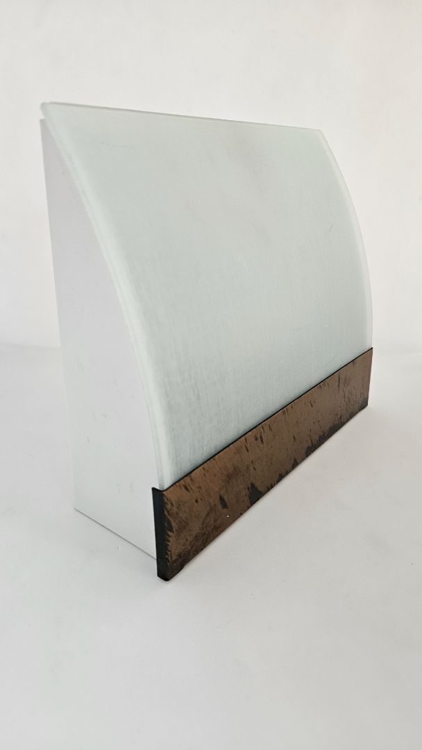 Vintage copper wall light