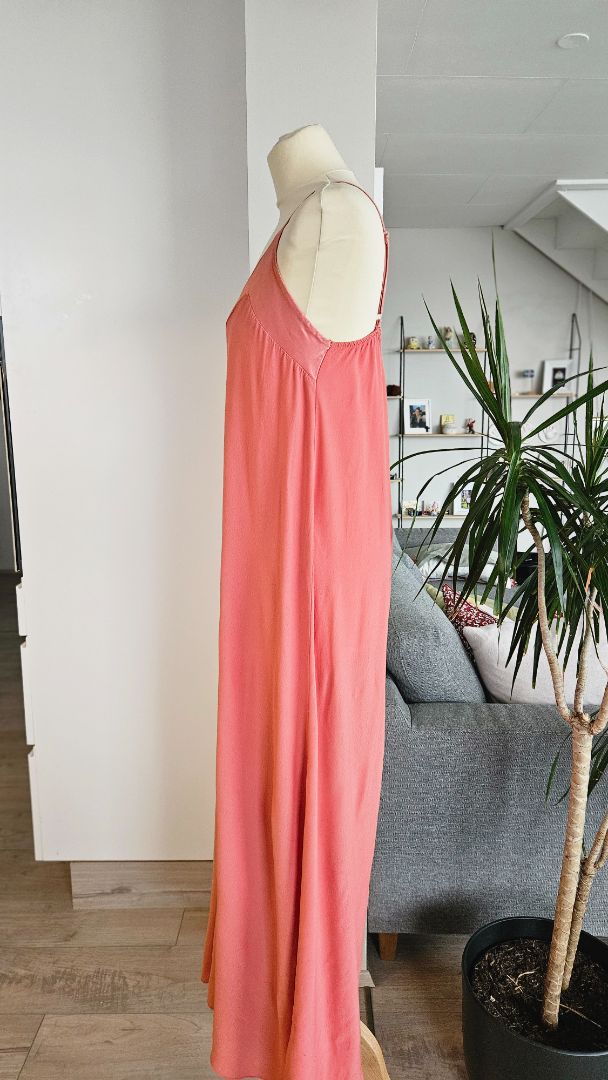 Pink wide jumpsuit, One size