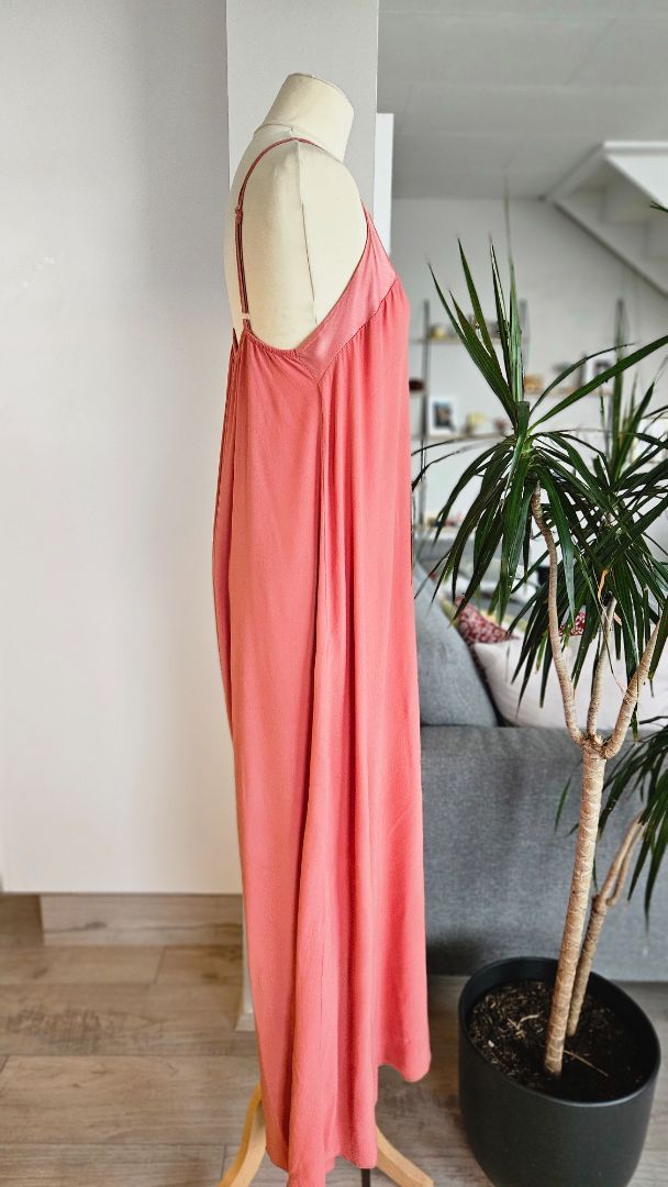 Pink wide jumpsuit, One size