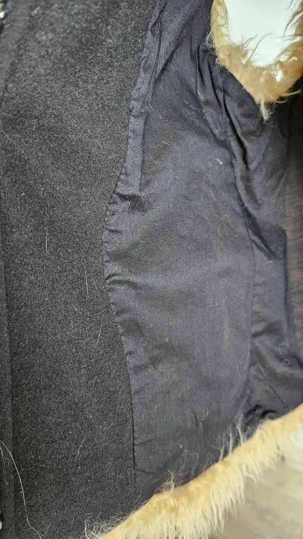 Faux Fur vest, M, Zara