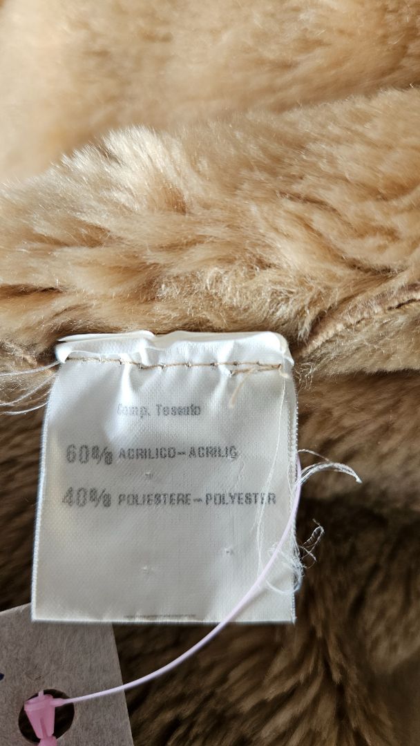 Vintage mocha style jacket, M