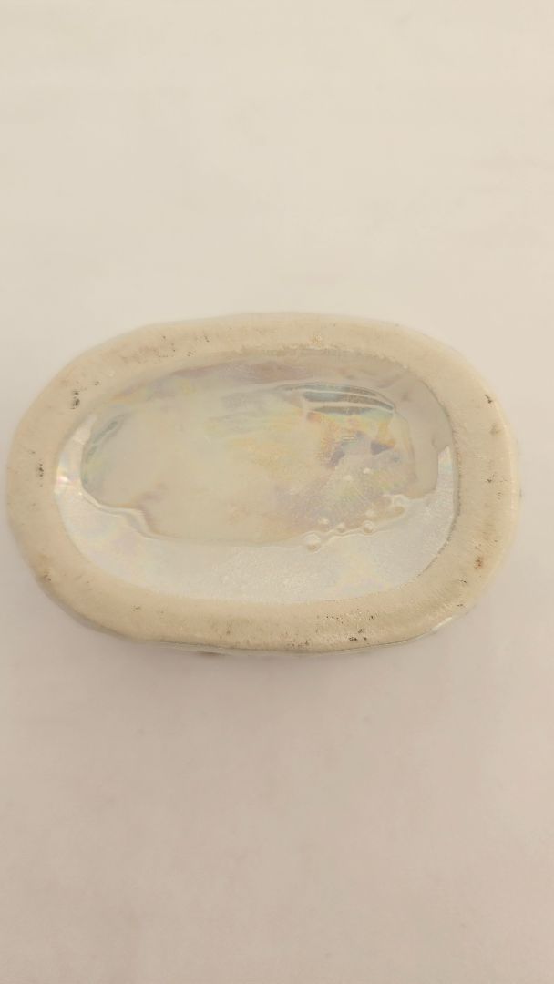 Lítil postulíns krukka (vintage)