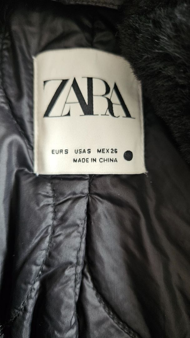 Loðjakki (faux fur), M, Zara