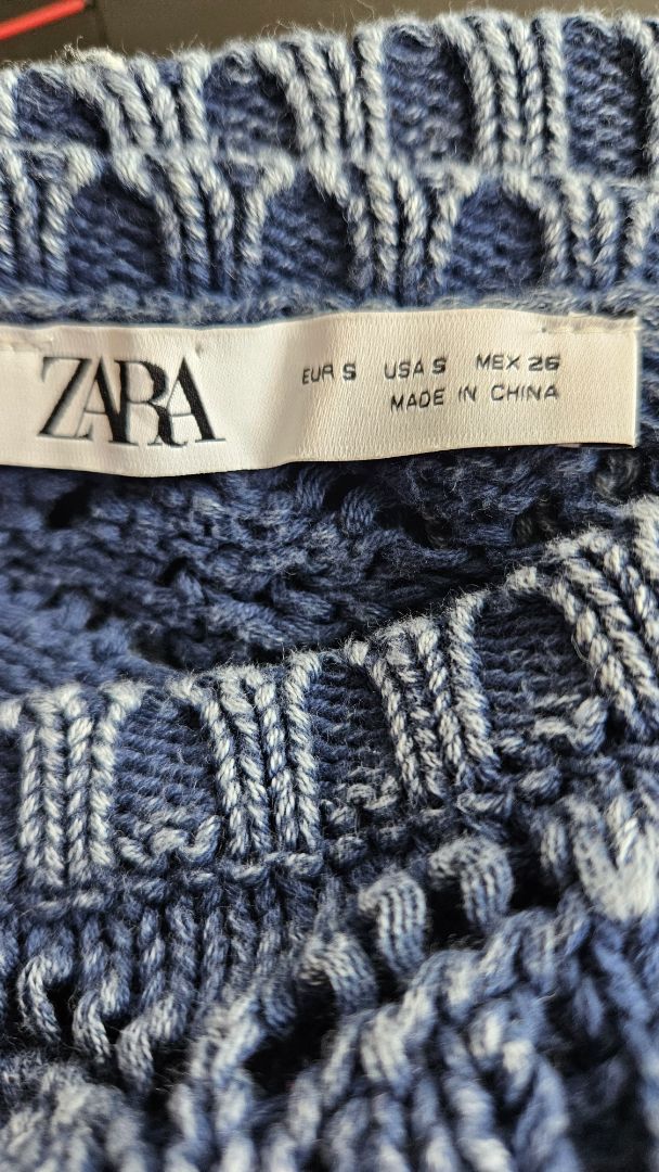 Short sweater, S, Zara