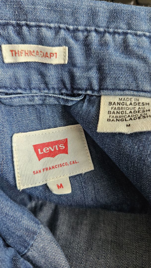 Denim shirt (thermadapt), M, Levi's