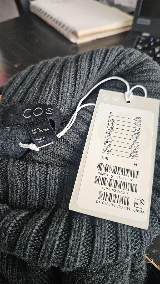 Turtleneck sweater (unused), S, Cos