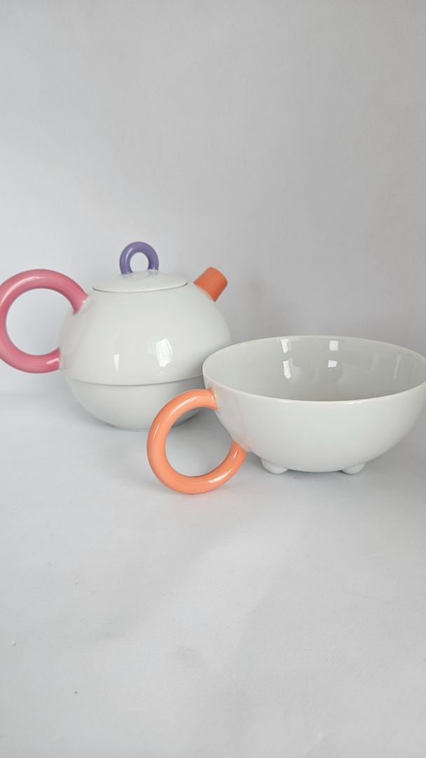 Art Deco Tea for one (vintage 1980s), Arzberg