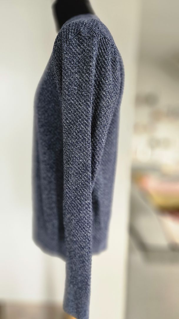 Blue sweater, L, Finucci