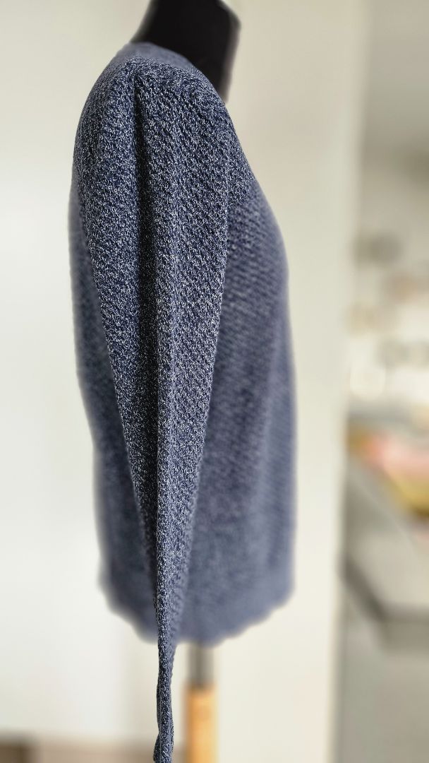 Blue sweater, L, Finucci