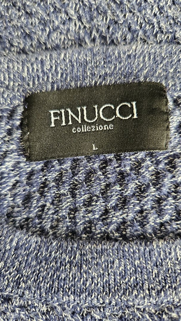 Blue sweater, L, Finucci