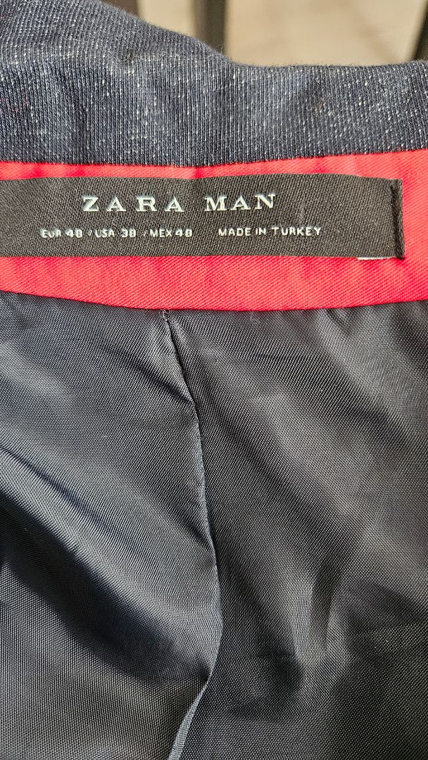 Blue blazer, EUR 48, Zara