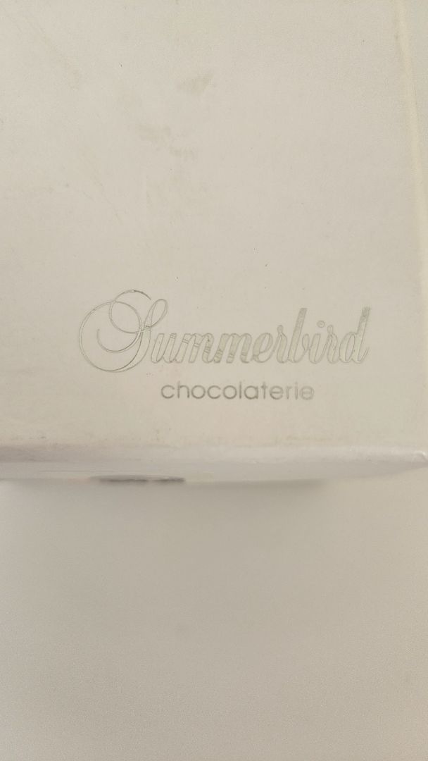 Authentic silver Christmas ornament (2011 collector's item), Summerbird Chocolaterie