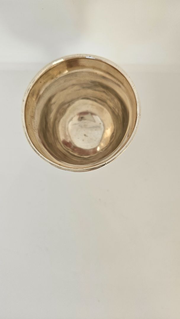 Authentic silver cup