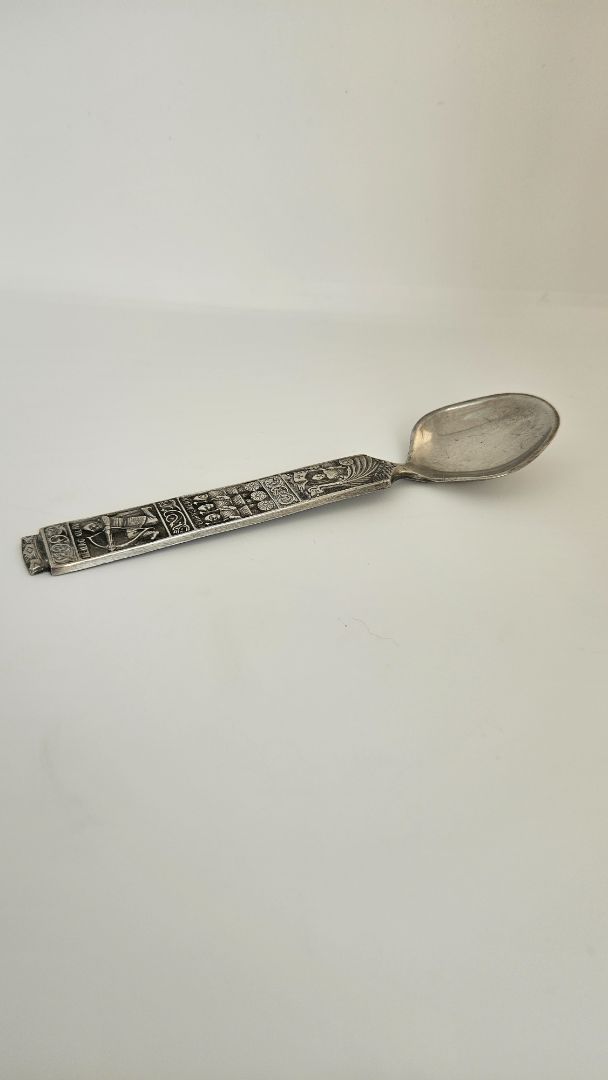 Spoon 15.5 cm (vintage), Konge tin Norwegian pewter