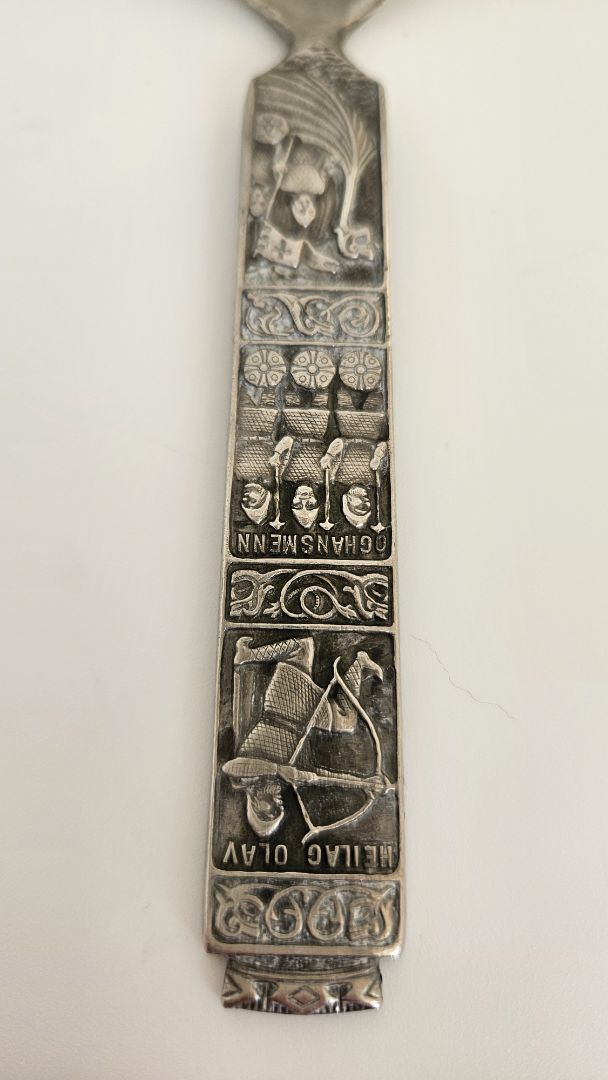 Spoon 15.5 cm (vintage), Konge tin Norwegian pewter