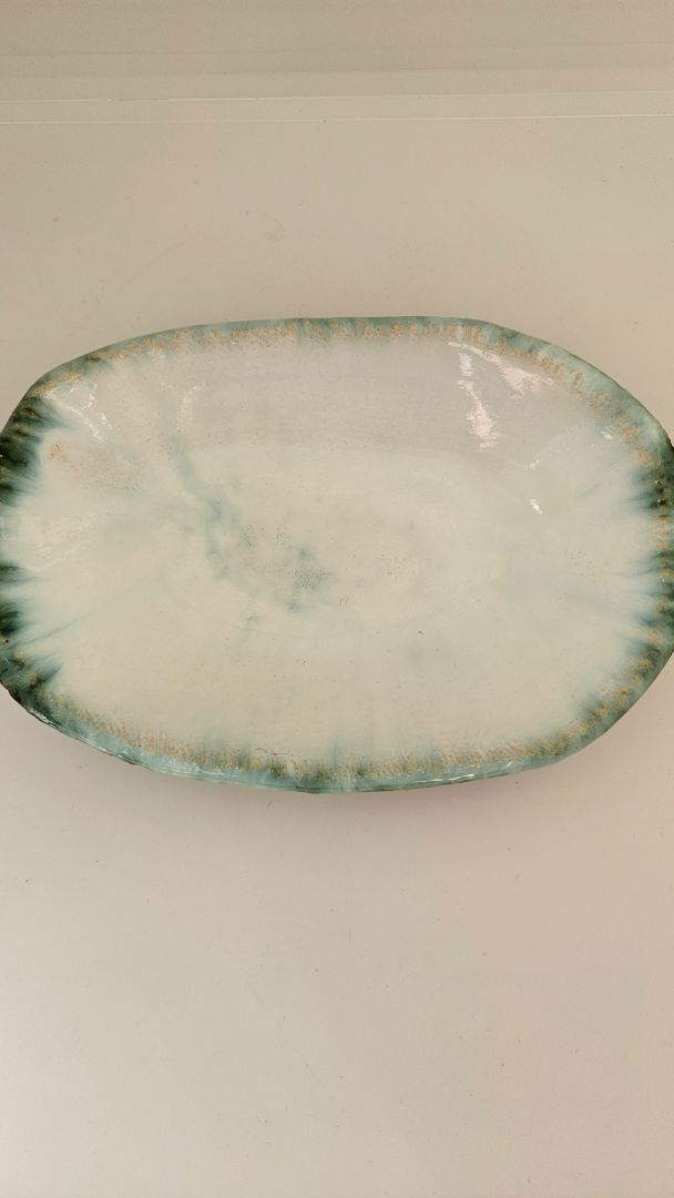 Handmade clay plates/bowls