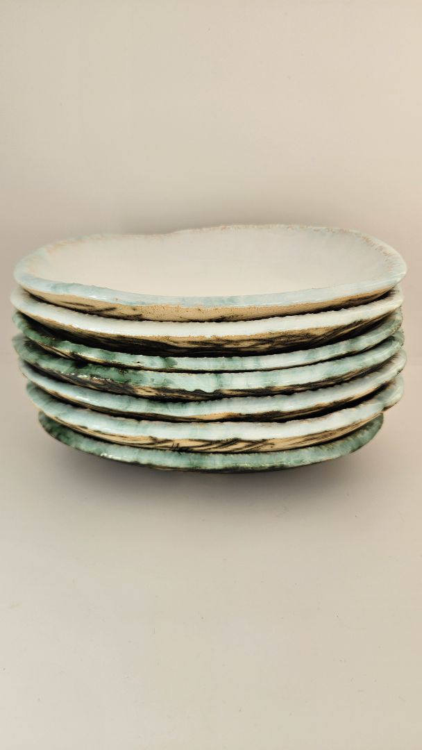 Handmade clay plates/bowls