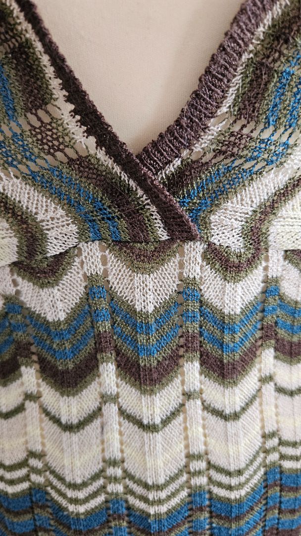 V-neck sweater dress, M, Zara