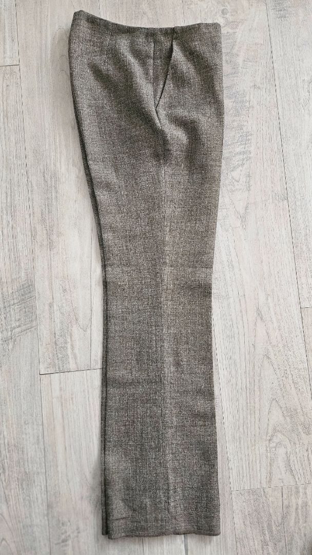 Wide/straight wool trousers (Vintage 1990s), EUR 42, H&M