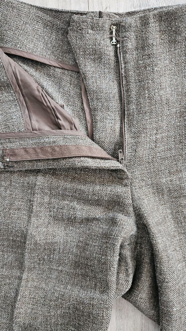 Wide/straight wool trousers (Vintage 1990s), EUR 42, H&M