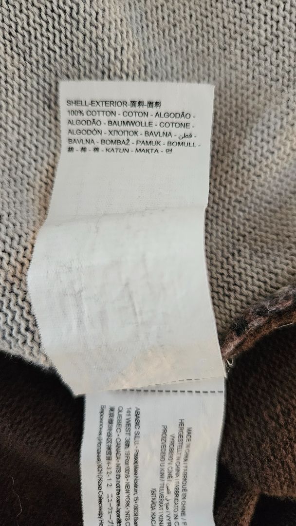 Brown multicolored sweater, M, Desigual