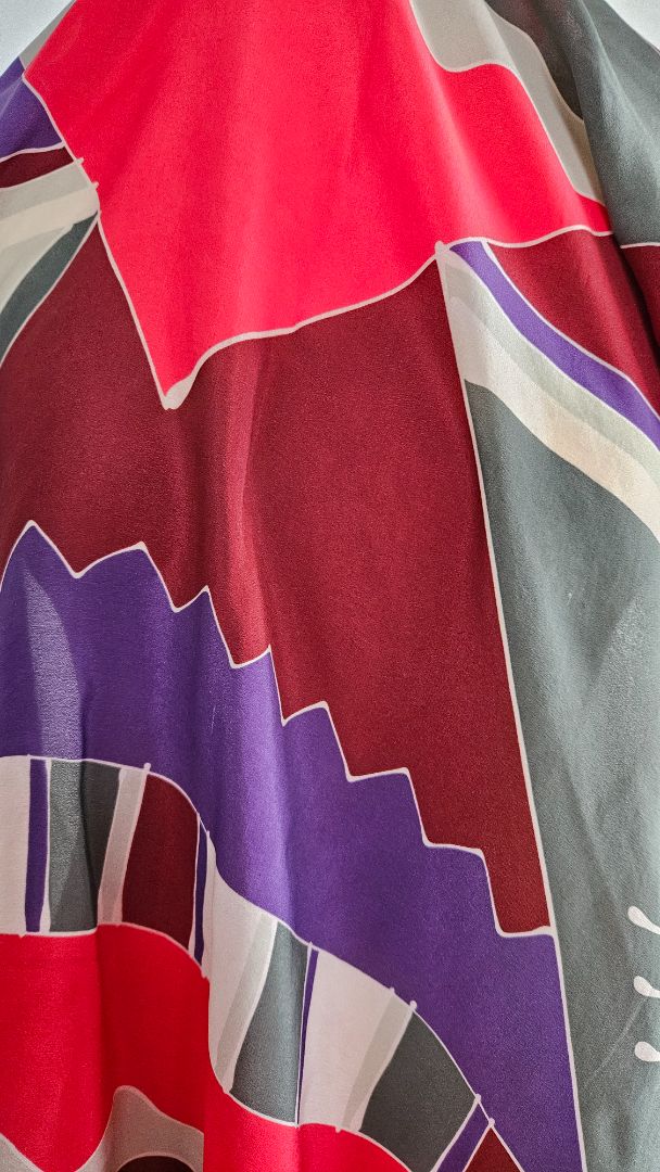 100% silk scarf, Color Me Beautiful