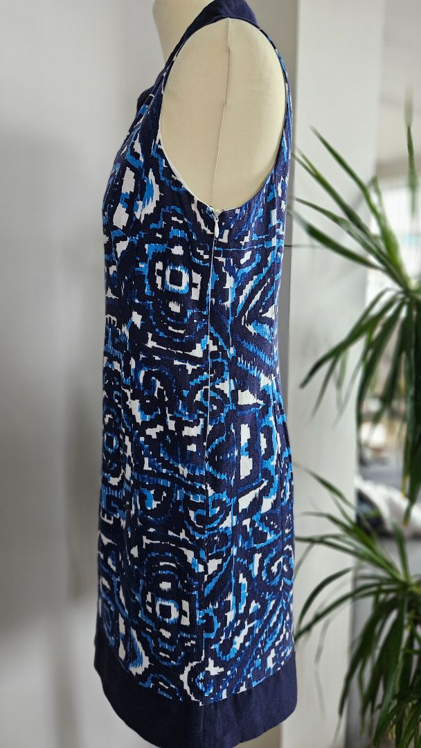 Blue linen dress, EUR 40, Jessica Howard