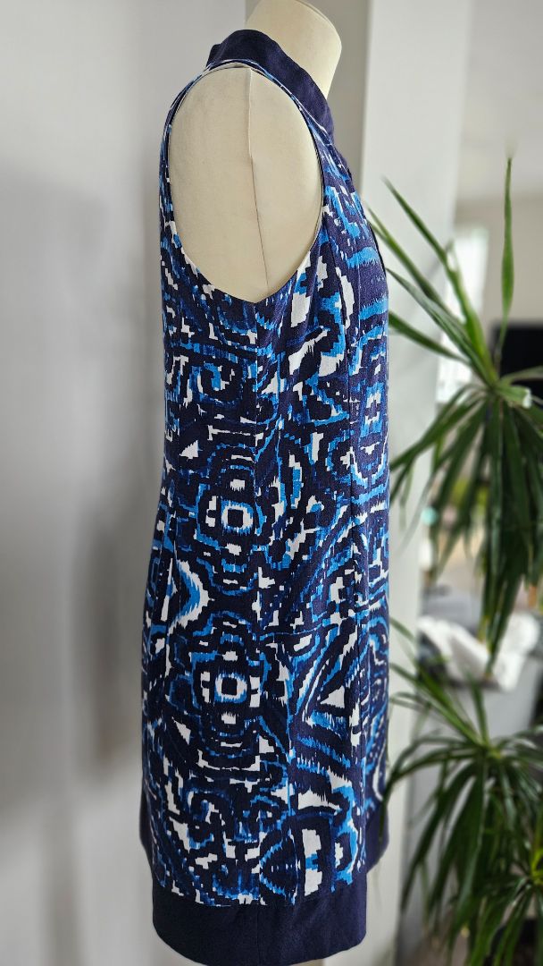 Blue linen dress, EUR 40, Jessica Howard