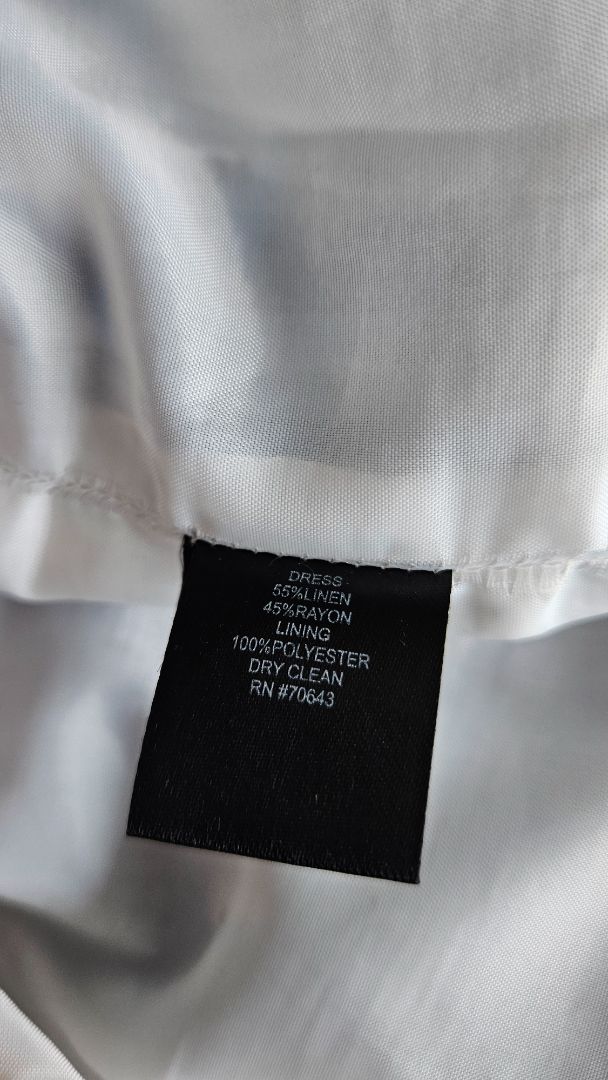 Blue linen dress, EUR 40, Jessica Howard