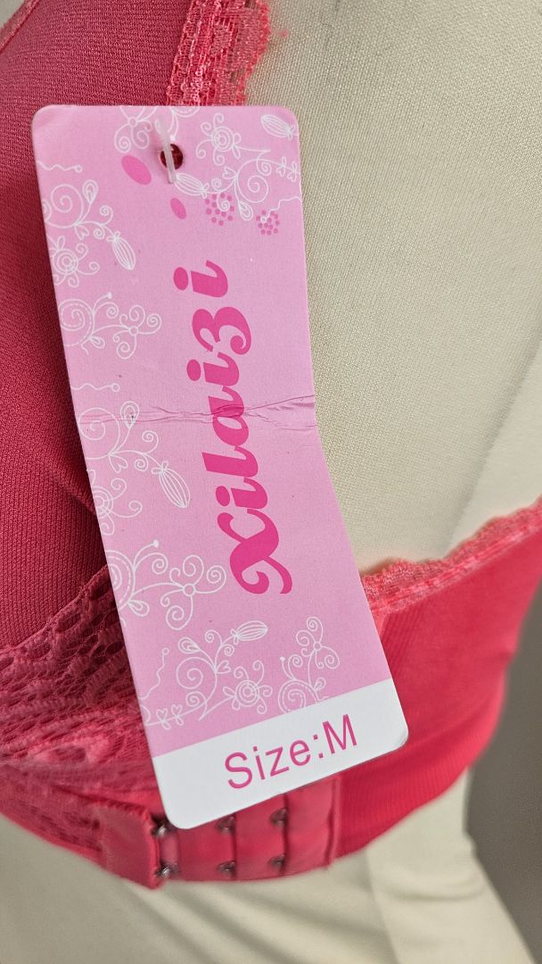 Pink top / Bra, M, Xilaizi