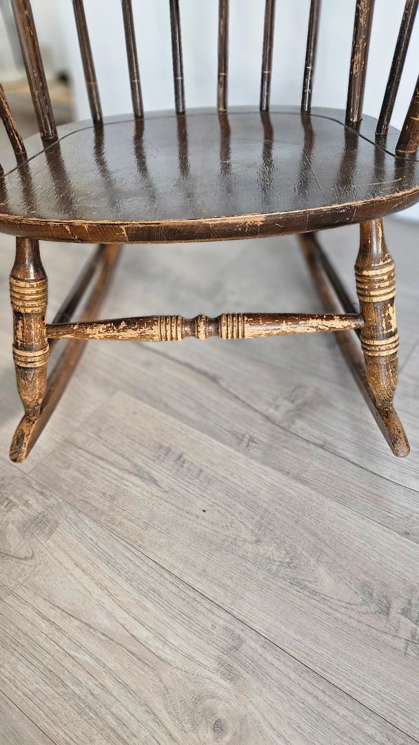 Ruggustóll (antík 100 + ára)