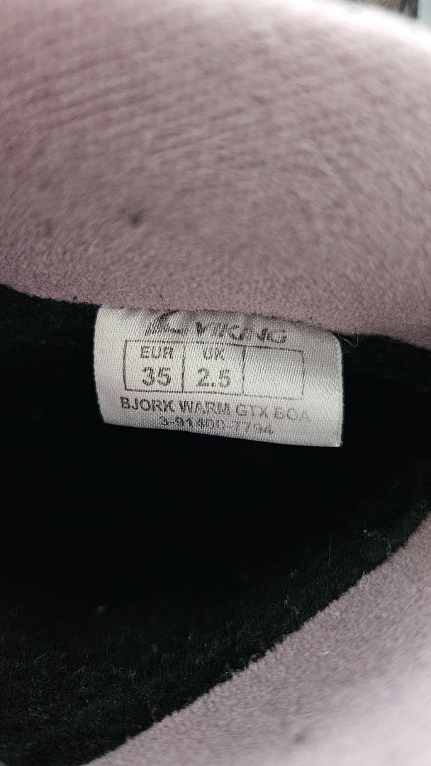 Kuldaskór (lítið notaðir), EUR 35, Viking