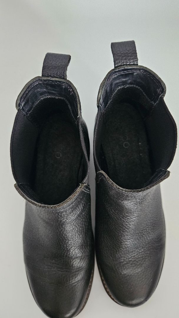 Leather ankle boots, EUR 38, Ecco