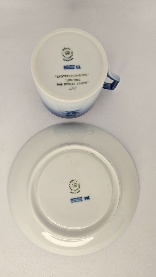 Cup & Saucer 1996 (collector's item), Royal Copenhagen