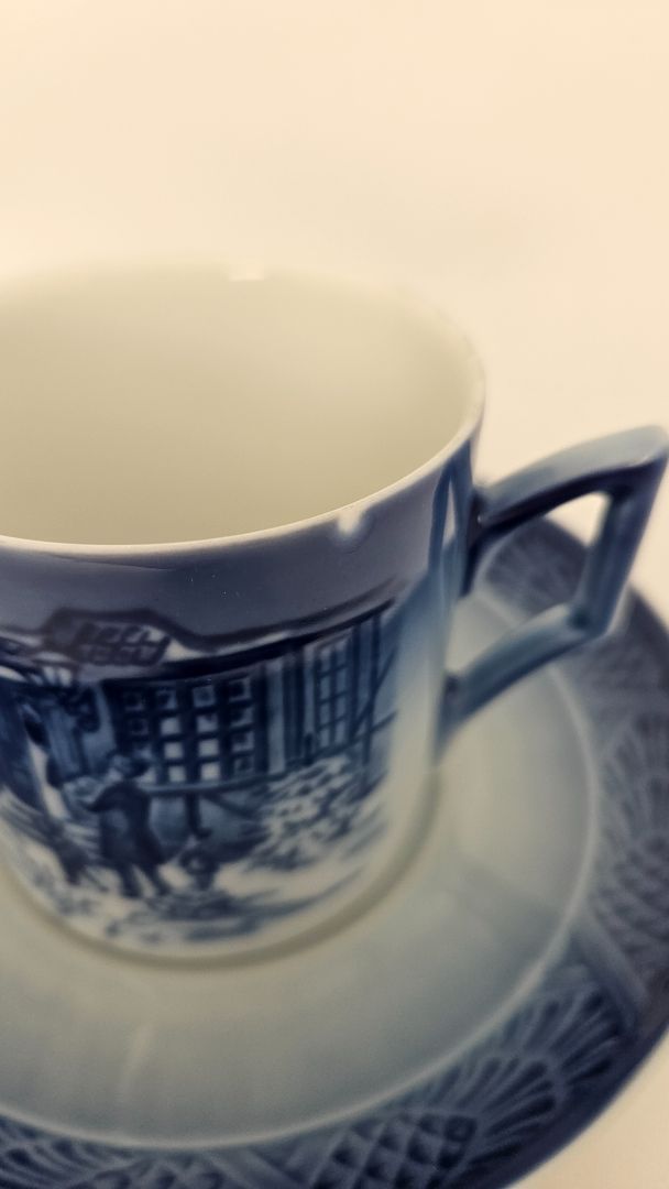 Cup & saucer 1994 (collector's item), Royal Copenhagen