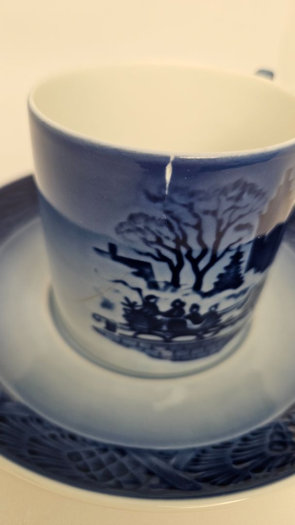 Cup & Saucer 1999 (collector's item), Royal Copenhagen