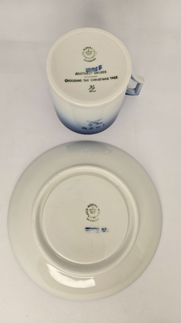 Cup & Saucer 1979 (collector's item), Royal Copenhagen