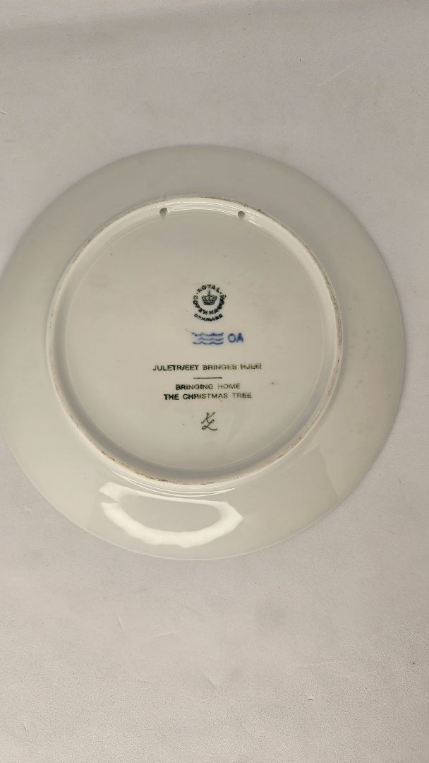 Jólaplatti 1980, Royal Copenhagen