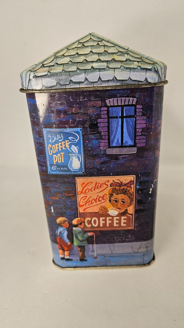 Vintage cafe aluminum can (1989), The Silver Crane Company