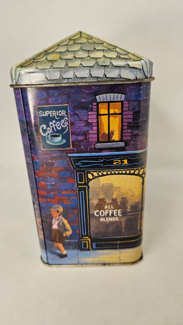 Vintage cafe aluminum can (1989), The Silver Crane Company