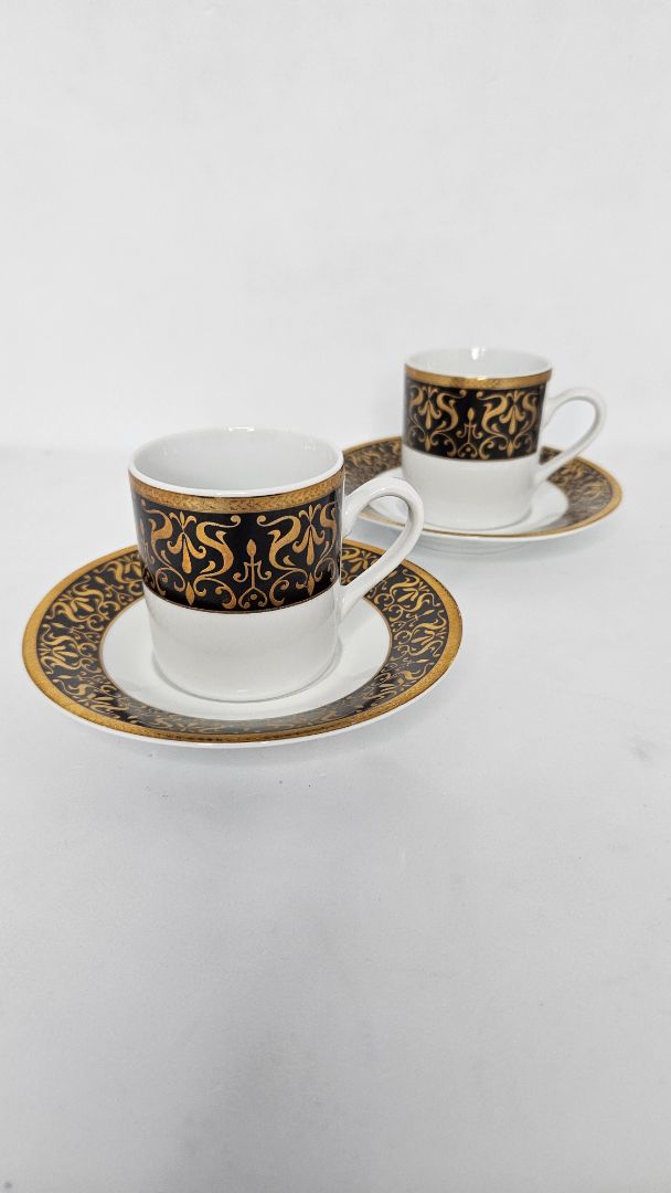 Espresso cup with saucer, Original Bohemia
