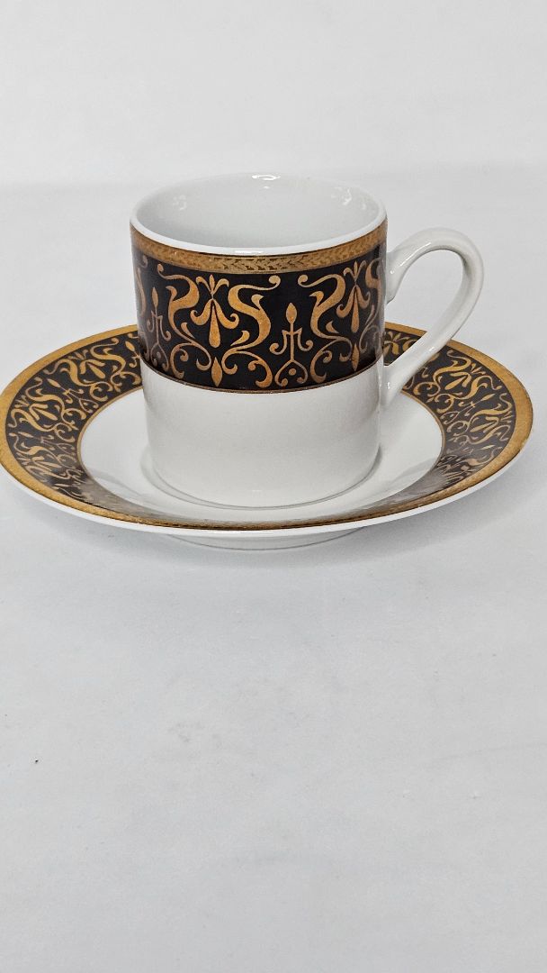 Espresso cup with saucer, Original Bohemia