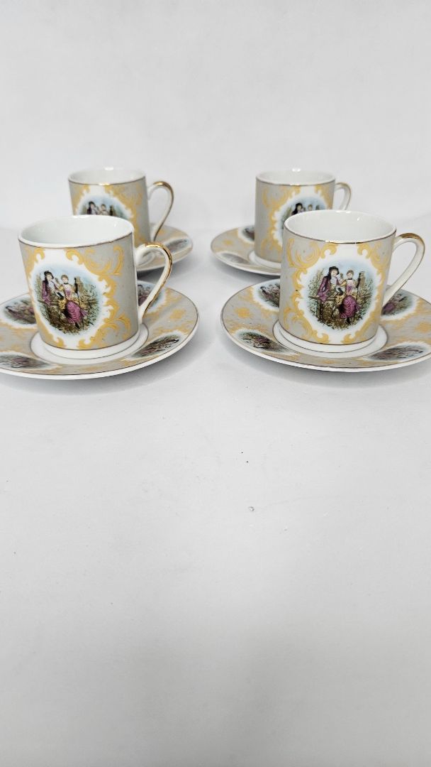 Espresso cup with saucer