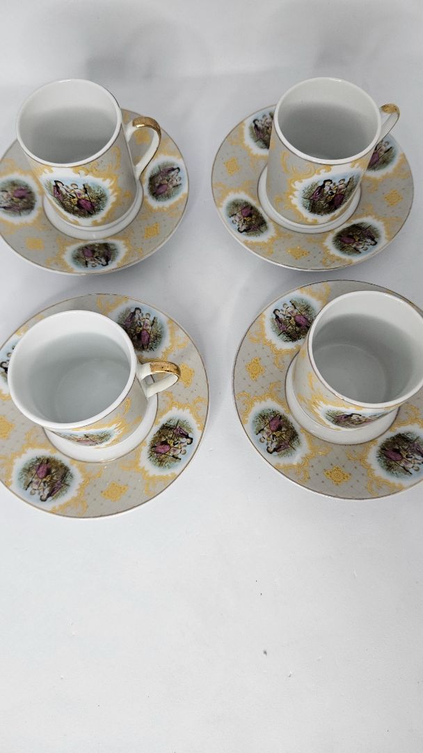Espresso cup with saucer