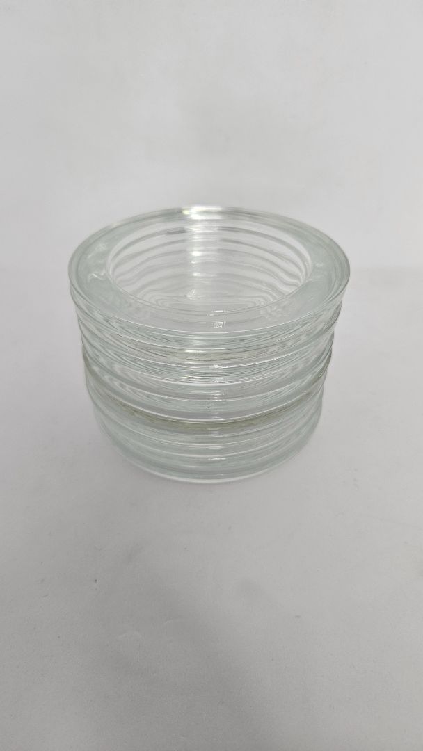 Glass coasters