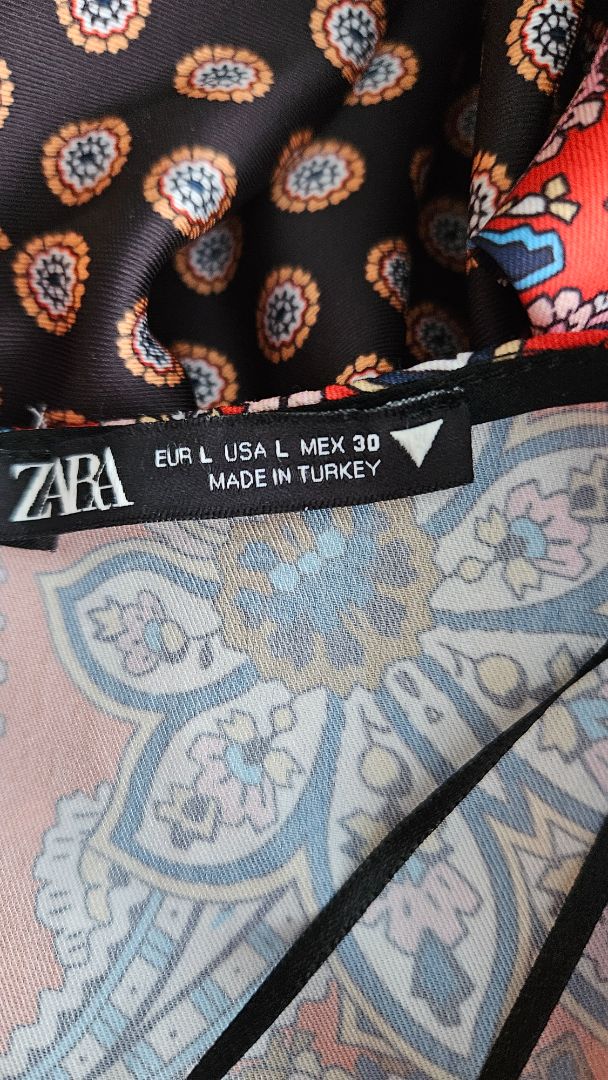 Stuttur kjóll, L, Zara