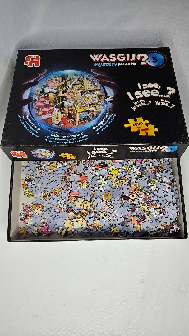 1000 piece Mystery puzzle no. 5, Jumbo - Wasgij?