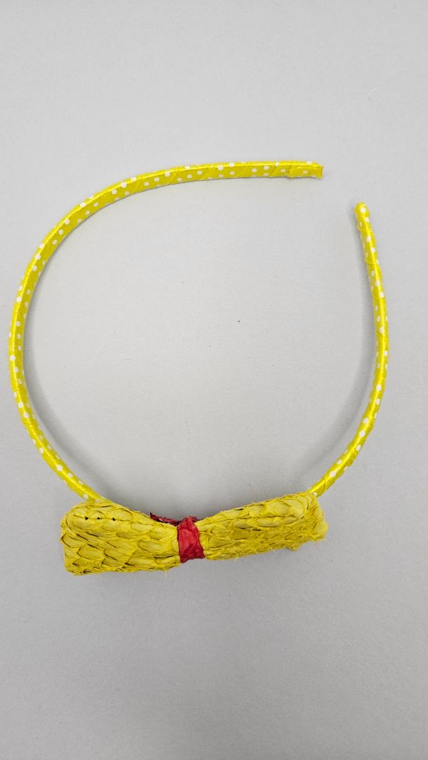 Hair clip made of fish roe