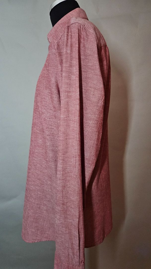Long-sleeved linen shirt "Slim fit", L, Selected