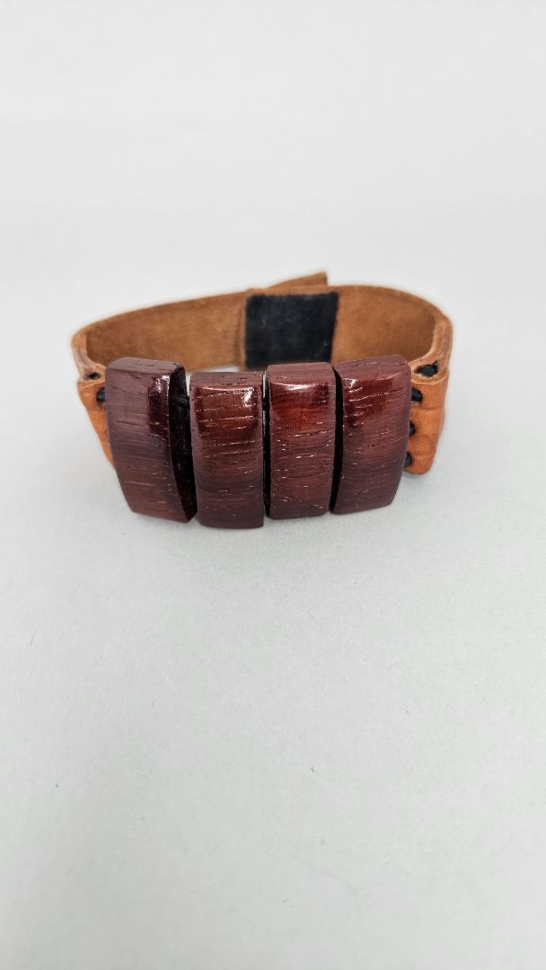 Vintage (ca. 1990) leather bracelet